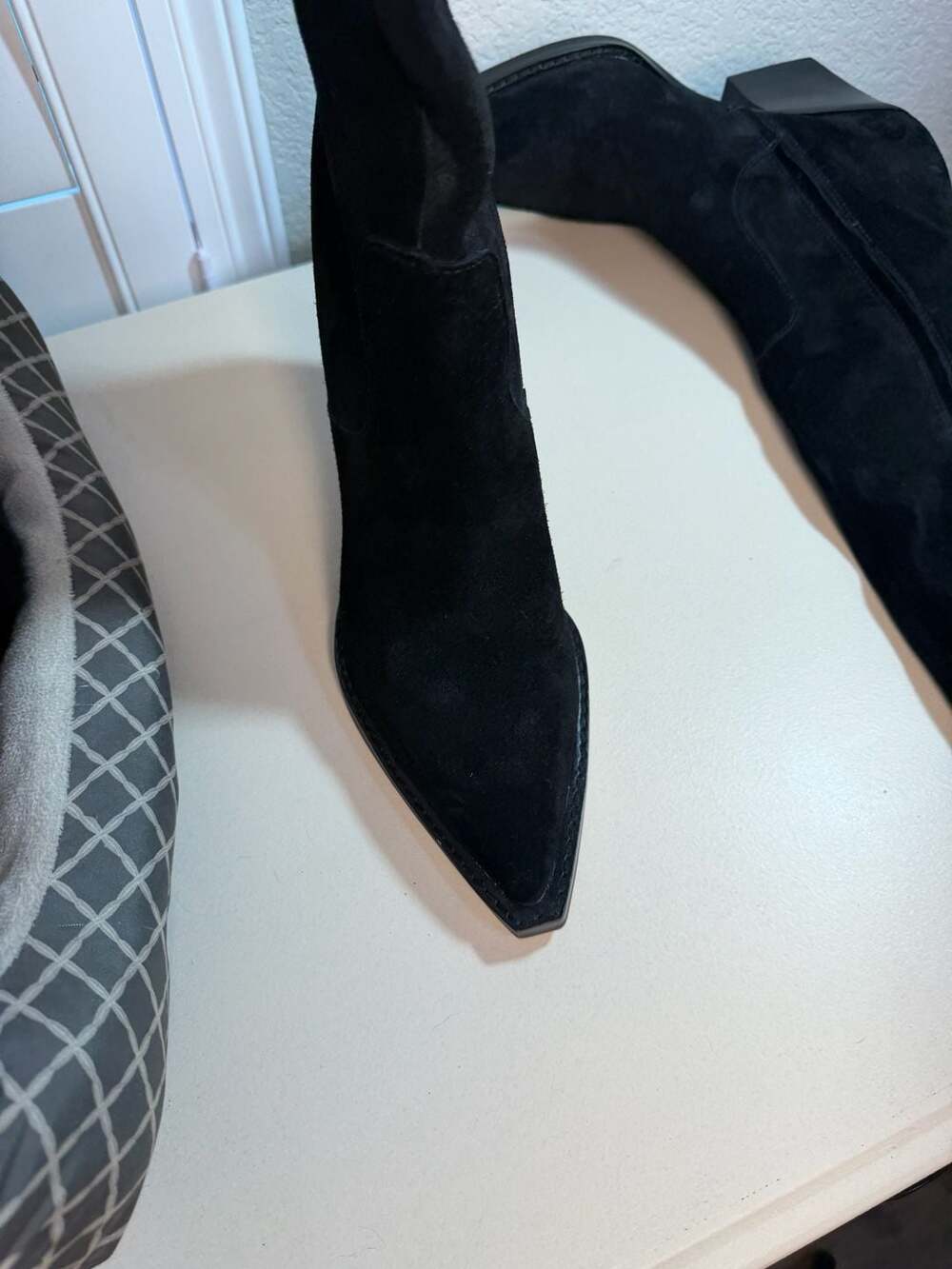 Raj Boots in Onyx Suede - Picture 7 of 9